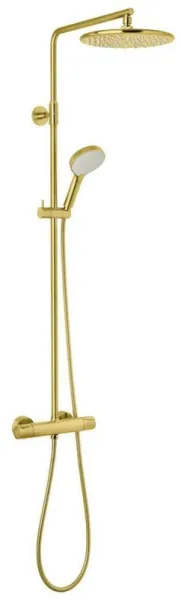 Damixa Silhouet brusesystem, børstet messing