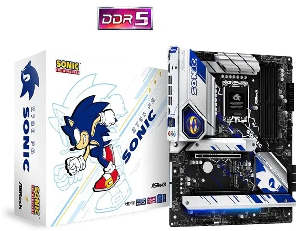 ASRock Z790 PG Sonic Bundkort - Intel Z790 - Intel LGA1700 socket - DDR5 RAM - ATX