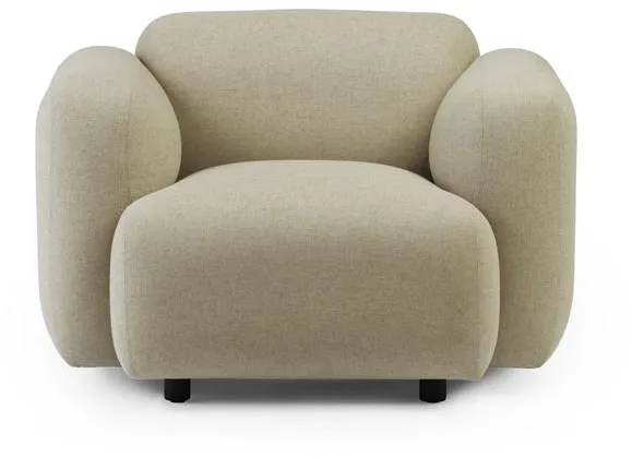 Normann Copenhagen Swell Lænestol Lys Sand MLF20